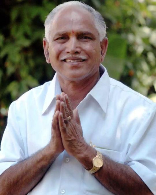 B. S. Yediyurappa 22 b. s. yediyurappa
