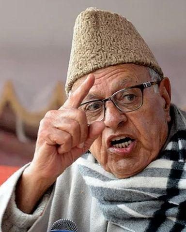 Farooq Abdullah 61 farooq abdullah