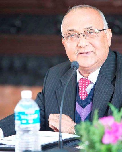 k p sharma oli